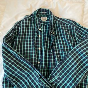 Large “tall” jcrew button down shirt